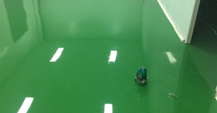 Sơn sàn Epoxy tự phẳng Sơn sàn Epoxy tự phẳng