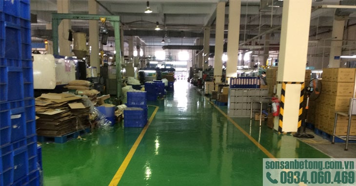 Nhựa Đồng Tâm ( Hệ thống Epoxy tự san phẳng )